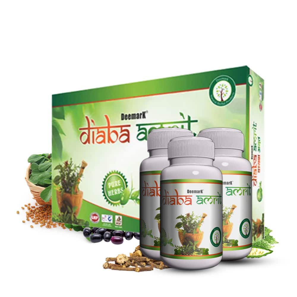 Diaba Amrit - Ayurvedic Capsules for Diabetes Management & Sugar Control