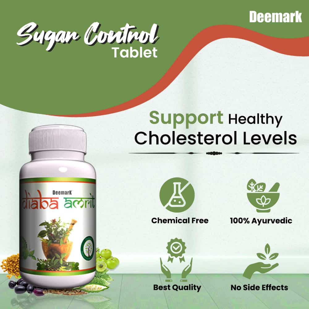 Diaba Amrit - Ayurvedic Capsules for Diabetes Management & Sugar Control