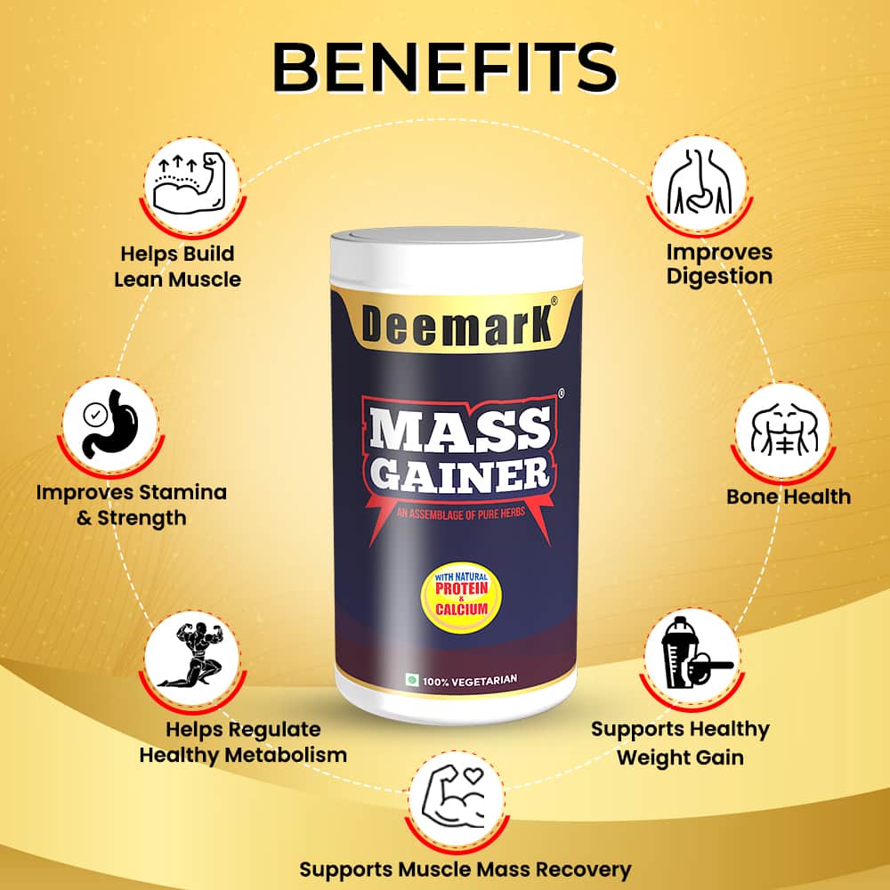 Mass Gainer - Ayurvedic Protein Powder for Weight Gain & Mass Gain