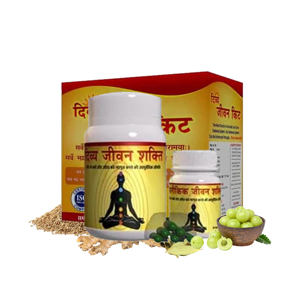 Divya Jeevan Kit - Ayurvedic Medicine for Digestion Problems and to Improve Overall Health