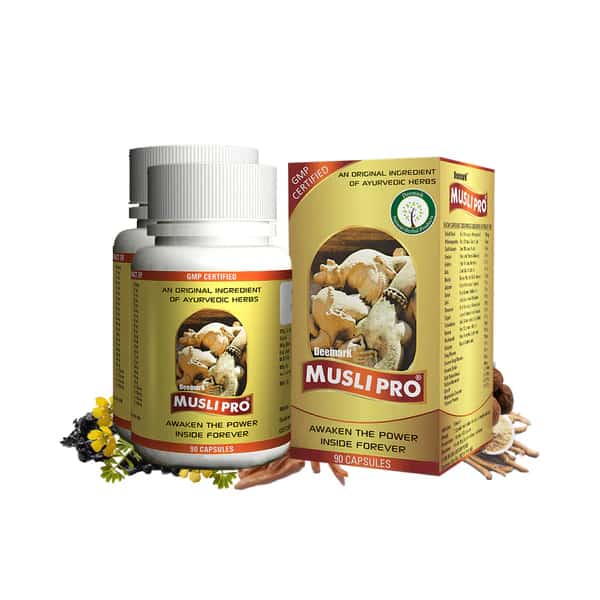 Musli Pro- Ayurvedic Capsules to Increase Power in Men & Women