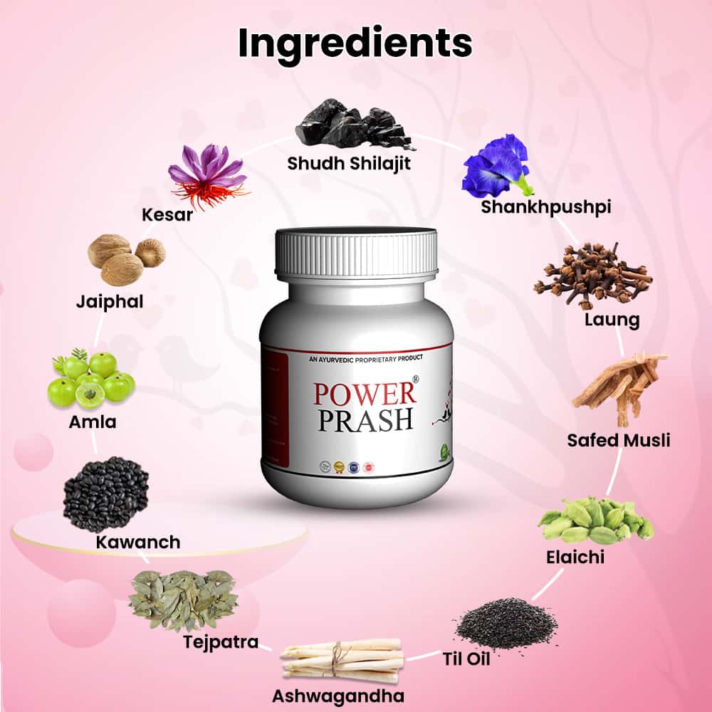 Power Prash - Ayurvedic Supplement for Strength and Wellness in Men & Women