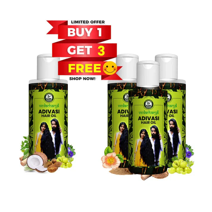 Vedacharya Adivasi Hair Oil For Hair Fall and Hair Growth All