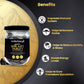 Vedacharya Shilajit Tablets with 100% Pure Himalayan Shilajit for Strength, Energy, Power, Vigor & Vitality