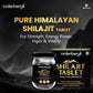 Vedacharya Shilajit Tablets with 100% Pure Himalayan Shilajit for Strength, Energy, Power, Vigor & Vitality